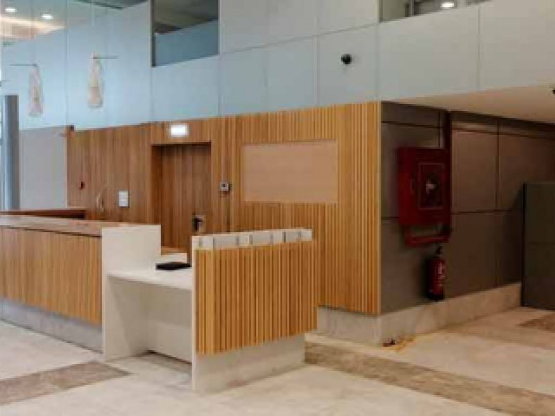 Recepción de madera